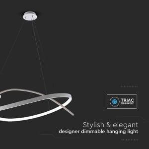 CANDELABRU LED DIMABIL 48W 3000K 80X120CM - ALB - Img 5