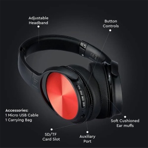 CASCA WIRELESS BLUETOOTH - ROSU - Img 9