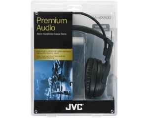 Casti audio premium Over-Ear JVC HA-RX900-E, Negru - RESIGILAT - Img 3
