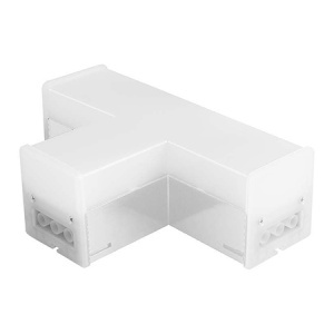CONECTOR T PENTRU CORP LINIAR - ALB - Img 1