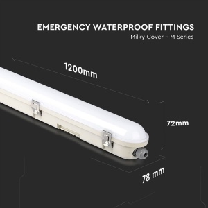 CORP ILUMINAT LED 36W 120CM CU CU SENZOR MISCARE 6400K - Img 10