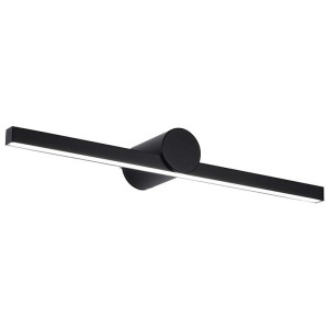 CORP ILUMINAT LED MONTAJ DEASUPRA OGLINZII 10W 3000K - NEGRU - Img 2