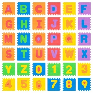 COVORAS EDUCATIV PUZZLE 180X180CM ALFABET REBEL - Img 4