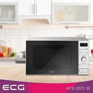 Cuptor cu microunde ECG MTD 2071 SE, 20L, 700W, 6 programe - Img 2