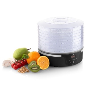 Deshidrator de alimente ETA Secca Plus 8301 90000, 380 W, 8 niveluri, 35-70 °C, afisaj LED, negru - Img 1