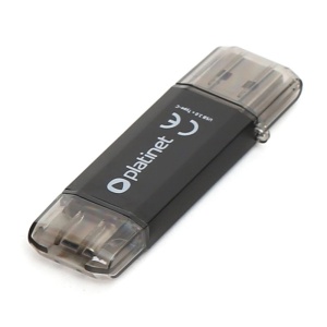 FLASH DRIVE USB 3.0 SI TYPE C 32GB C-DEPO PLATINET - Img 3