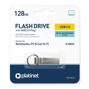 FLASH DRIVE USB K-DEPO 128GB PLATINET - Img 3