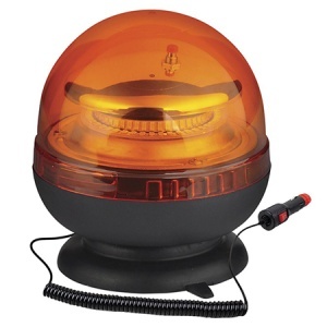 GIROFAR LED BAZA MAGNETICA 12/24V 20W LUMINA PORTOCALIE