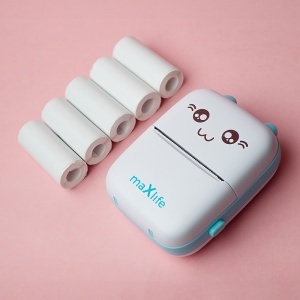 IMPRIMANTA TERMALA BLUETOOTH - ALBASTRU - Img 13