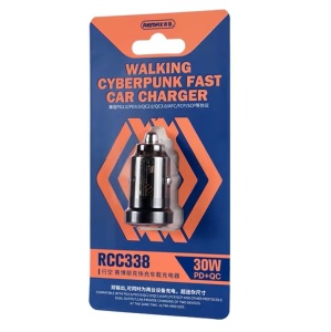 Incarcator auto rapid REMAX RCC338, PD+QC, 1 port USB-C, 1 port USB-A - Img 8