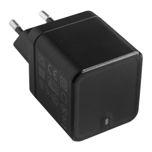INCARCATOR RETEA USB-C + CABLU USB-C 1M - NEGRU - Img 1