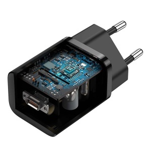 INCARCATOR RETEA USB-C FAST CHARGING PD 25W BASEUS - NEGRU - Img 6