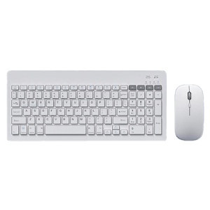 KIT TASTATURA SI MOUSE WIRELESS ALB OMEGA - Img 1