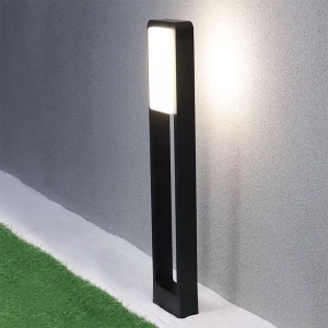 LAMPA ILUMINAT GRADINA 10W IP65 6400K ALB RECE - NEGRU - Img 3