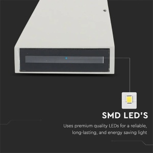 LAMPA LED 6W IP65 3000K ALB CALD - GRI - Img 6