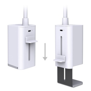 LAMPA LED DE BIROU 6W CU PRINDERE DE MASA/BIROU - ALB - Img 3