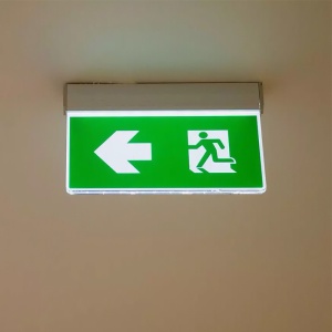 LAMPA LED IESIRE DE URGENTA 2W 6000K ALB RECE - Img 5