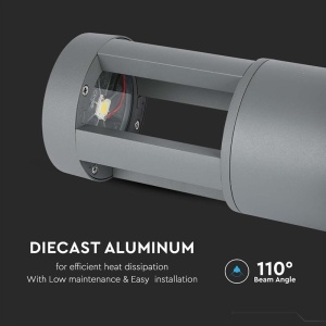 LAMPA LED ILUMINAT POTECA 25 CM 10W 4000K IP65 - Img 7