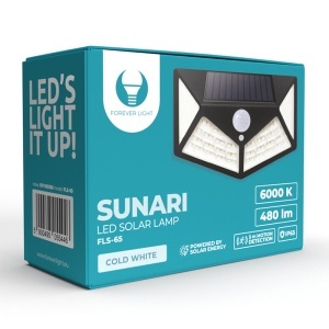 LAMPA LED SOLARA 6W CU SENZOR DE MISCARE 6000K - Img 5