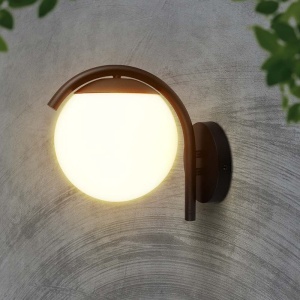 LAMPA PERETE CU SOCLU E27 IP44 - NEGRU MAT - Img 7