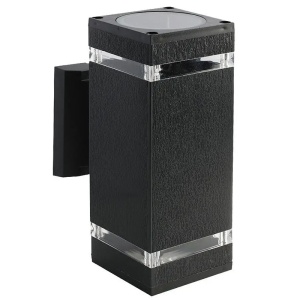 LAMPA PERETE SOCLU E27 IP44 - NEGRU - Img 2