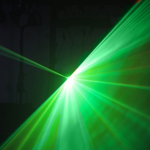 LASER CU LUMINA VERDE GRAFIC 60MW DMX - Img 5
