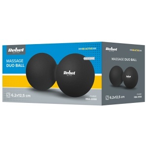 MINGE DUOBALL MASAJ SILICON 6.25 CM REBEL ACTIVE - Img 4