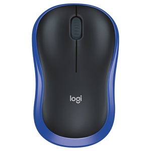 MOUSE OPTIC WIRELESS M185 ALBASTRU LOGITECH - Img 1