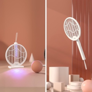 PALETA ELECTRICA SWATTER ANTI INSECTE 3 IN 1 TEESA - Img 12