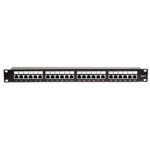 PATCH PANEL 24 PORTURI UTP CAT 5E KRONE+110 EMTEX - Img 2