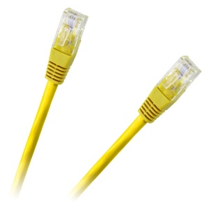 PATCHCORD UTP CCA GALBEN 1M - Img 1