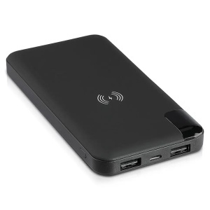 POWER BANK 8000MAH INCARCARE WIRELESS MODEL STAND - NEGRU - Img 11