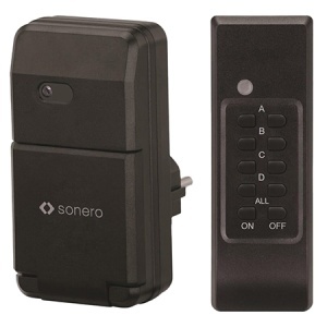 PRIZA PENTRU EXTERIOR CU TELECOMANDA 1100W SONERO