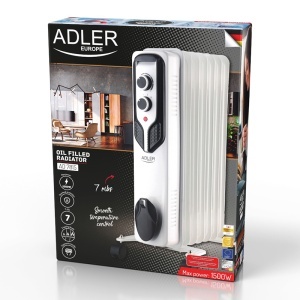 RADIATOR ULEI 7 ELEMENTI 1500W ADLER - Img 7