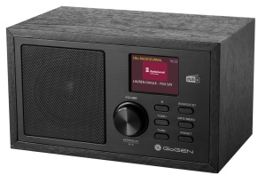 Radio GoGEN DAB 620 BTCB, 5W, DAB+/FM, Bluetooth, LCD color, ceas cu alarma, negru - Img 1
