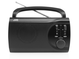 Radio JVC RA-E321B, tuner analogic FM/AM, mufa jack 3.5 mm pentru casti, negru - Img 2