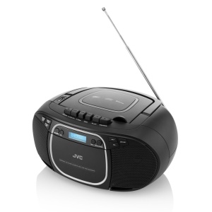 Radiocasetofon cu player CD JVC RC-E561B-DAB, 2 x 1.5 W RMS, Bluetooth/USB/MP3, AUX IN, DAB+/Tuner FM, negru - Img 6