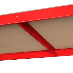 RAFT METALIC 5 POLITE 750KG MDF 180X90X40 ROSU REBEL - Img 8