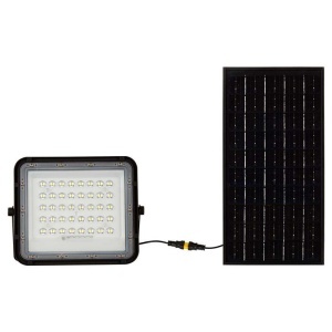 REFLECTOR CU INCARCARE SOLARA 10W 800LM 6400K - NEGRU - Img 2