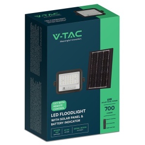 REFLECTOR CU INCARCARE SOLARA 50W 700LM 7IN1 - NEGRU - Img 11