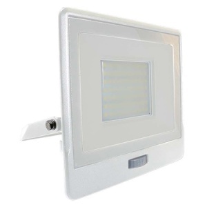 REFLECTOR LED SMD 50W 4000K IP65 CU SENZOR MISCARE - ALB