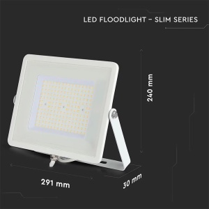 REFLECTOR LED SMD SLIM 100W 115LM/W 4000K IP65 ALB, CIP SAMSUNG - Img 12