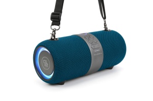 RESIGILAT - Boxa portabila cu radio FM, GoGEN FUNBEE BS 420BL, 30 W, 3.7 V/4500 mAh, Bluetooth, USB, TWS, intrare AUX, IPX 6, albastru - Img 2