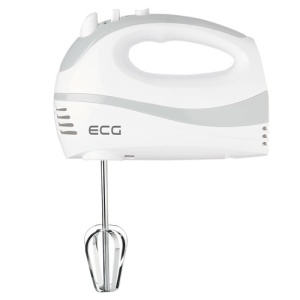 RESIGILAT - Mixer de mana ECG RS 200, 200 W, 5 viteze, functie Turbo, Alb/Gri - Img 4