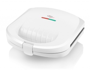RESIGILAT - Sandwich maker GALLET SAUMUR CRO625, 800 W, 4 sandwich-uri triunghiulare, alb - Img 4