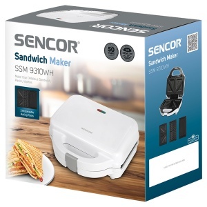 SANDWICH MAKER 3 IN 1 750W SENCOR - Img 8
