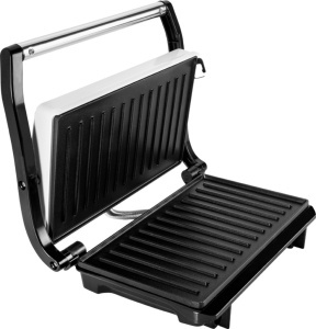 Sandwich maker & grill ECG S 1070 Panini, 700W, placi nonaderente - Img 3