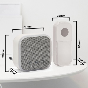 SET 2 SONERII WIRELESS 36 MELODII 150M ALIMENTARE 220-240V - Img 3