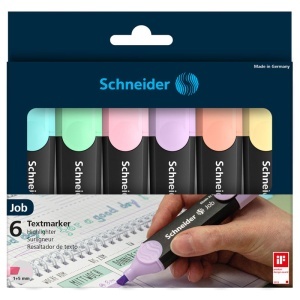 SET 6 EVIDENTIATOARE PASTEL SCHNEIDER - Img 3