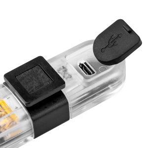 SET ILUMINAT BICICLETA FATA SPATE USB - Img 3